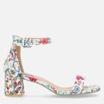 Madison Heel - white floral
