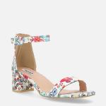 Madison Heel - white floral