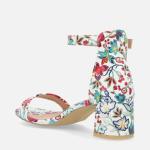 Madison Heel - white floral