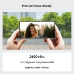 Samsung Galaxy S24 Ultra 5G AI Smartphone with Galaxy AI (Titanium Violet, 12GB, 256GB Storage), Snapdragon 8 Gen 3, 200 MP Camera with ProVisual Engine and 5000mAh Battery